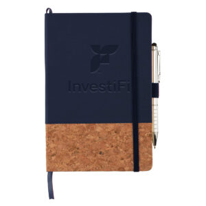5.5" x 8.5" FSC Mix Lucca Cork Hard Bound Journal